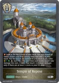 Temple of Repose - BP20: Omens and Heirs - Shadowverse: Evolve card