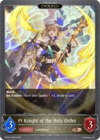 Knight of the Holy Order (Evolved) - BP20: Omens and Heirs - Shadowverse: Evolve card