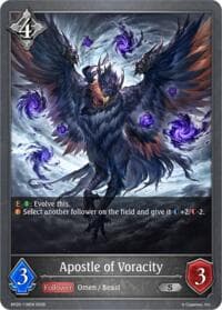 Apostle of Voracity - BP20: Omens and Heirs - Shadowverse: Evolve card