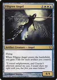 Filigree Angel - Commander 2013 - Magic: The Gathering card