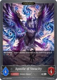 Apostle of Voracity (Evolved) - BP20: Omens and Heirs - Shadowverse: Evolve card