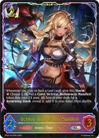 Octrice, Hollowness Manifest (SL) - BP20: Omens and Heirs - Shadowverse: Evolve card