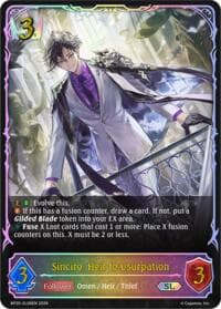 Sinciro, Heir to Usurpation (SL) - BP20: Omens and Heirs - Shadowverse: Evolve card