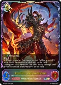 Azurifrit, Heir to Disdain (SL) - BP20: Omens and Heirs - Shadowverse: Evolve card