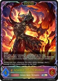 Azurifrit, Heir to Disdain (Evolved) (SL) - BP20: Omens and Heirs - Shadowverse: Evolve card