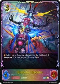 Diabolus Hedone (SL) - BP20: Omens and Heirs - Shadowverse: Evolve card
