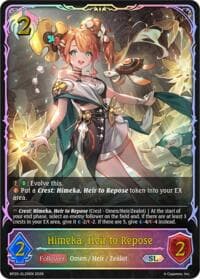 Himeka, Heir to Repose (SL) - BP20: Omens and Heirs - Shadowverse: Evolve card