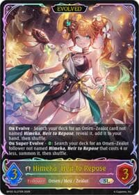 Himeka, Heir to Repose (Evolved) (SL) - BP20: Omens and Heirs - Shadowverse: Evolve card