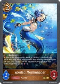 Spoiled Mermanager - P30EN (Foil) - BP20: Omens and Heirs - Shadowverse: Evolve card