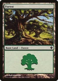 Forest (353) - Commander 2013 - Magic: The Gathering card
