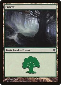 Forest (354) - Commander 2013 - Magic: The Gathering card