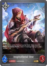 Inspirational One - P55EN (Foil) - BP20: Omens and Heirs - Shadowverse: Evolve card