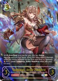 Galmieux, Ardor Manifest (U) - BP20: Omens and Heirs - Shadowverse: Evolve card