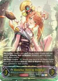 Himeka, Heir to Repose (Evolved) (U) - BP20: Omens and Heirs - Shadowverse: Evolve card