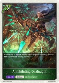 Annihilating Onslaught - BP20: Omens and Heirs - Shadowverse: Evolve card