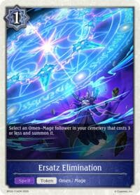 Ersatz Elimination - BP20: Omens and Heirs - Shadowverse: Evolve card