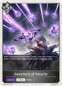 Ravenous Sweetness - BP20: Omens and Heirs - Shadowverse: Evolve card