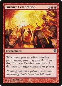 Furnace Celebration - Commander 2013 - Magic: The Gathering card