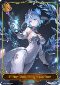 Filene, Unmelting Whitefrost - BP20: Omens and Heirs - Shadowverse: Evolve card