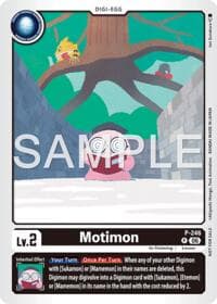 Motimon (Official Store Tournament 2026 Vol. 4 Participant) - Digimon Promotion Cards - Digimon Card Game card