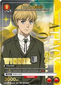 Armin Arlelt (068) (Winner) - Union Arena Promotion Cards - Union Arena card