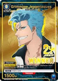 Grimmjow Jeagerjaques (035) (Winner) - Union Arena Promotion Cards - Union Arena card