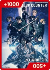 BP Counter (Attack on Titan) - Union Arena Promotion Cards - Union Arena card