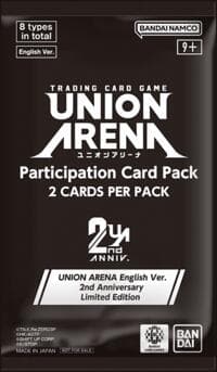 Union Arena Participation Card Pack - Union Arena Promotion Cards - Union Arena card