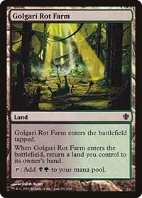 Golgari Rot Farm - Commander 2013 - Magic: The Gathering card
