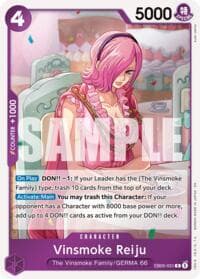Vinsmoke Reiju - Extra Booster: One Piece Heroines Edition Vol. 2 - One Piece Card Game card