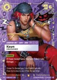 Kayn, Unleashed (Heartsteel Overnumbered) - Radiance - Riftbound: League of Legends Trading Card Game card