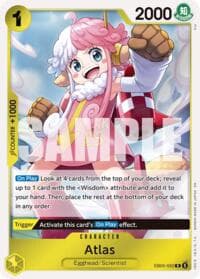 Atlas - Extra Booster: One Piece Heroines Edition Vol. 2 - One Piece Card Game card