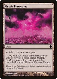 Grixis Panorama - Commander 2013 - Magic: The Gathering card