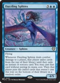 Dazzling Sphinx - The List Reprints - Magic: The Gathering card