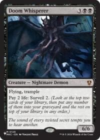 Doom Whisperer - The List Reprints - Magic: The Gathering card