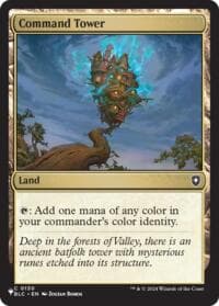 Command Tower (BLC) - The List Reprints - Magic: The Gathering card