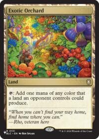 Exotic Orchard - The List Reprints - Magic: The Gathering card