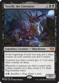 Toxrill, the Corrosive - The List Reprints - Magic: The Gathering card
