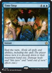 Time Stop - The List Reprints - Magic: The Gathering card