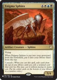 Enigma Sphinx - The List Reprints - Magic: The Gathering card