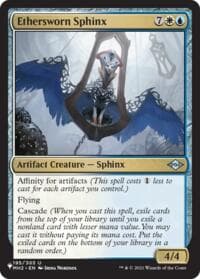 Ethersworn Sphinx - The List Reprints - Magic: The Gathering card