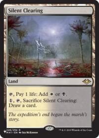 Silent Clearing - The List Reprints - Magic: The Gathering card