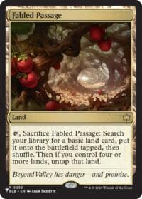 Fabled Passage (BLB) - The List Reprints - Magic: The Gathering card