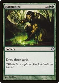 Harmonize - Commander 2013 - Magic: The Gathering card