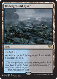 Underground River - The List Reprints - Magic: The Gathering card