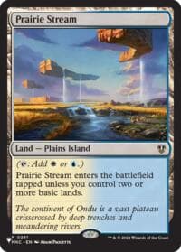 Prairie Stream - The List Reprints - Magic: The Gathering card