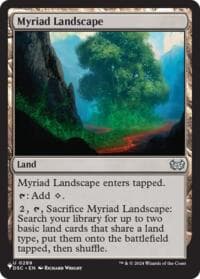 Myriad Landscape (DSC) - The List Reprints - Magic: The Gathering card