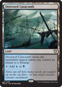 Drowned Catacomb - The List Reprints - Magic: The Gathering card