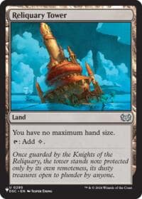 Reliquary Tower (DSC) - The List Reprints - Magic: The Gathering card