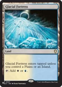 Glacial Fortress - The List Reprints - Magic: The Gathering card